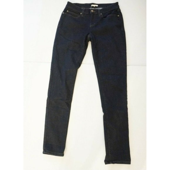 EILEEN FISHER Dark Wash Indigo Organic Cotton Jean - Picture 6 of 8